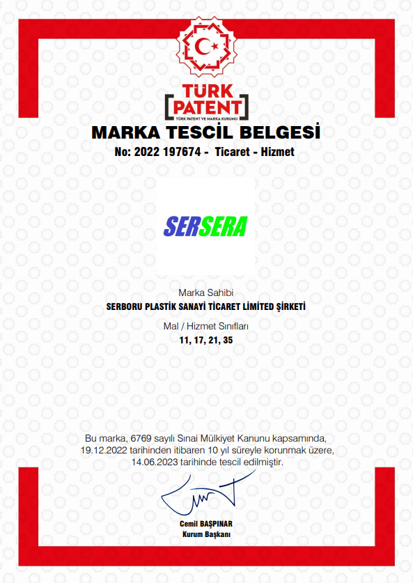 MARKA TESCİL BELGESİ