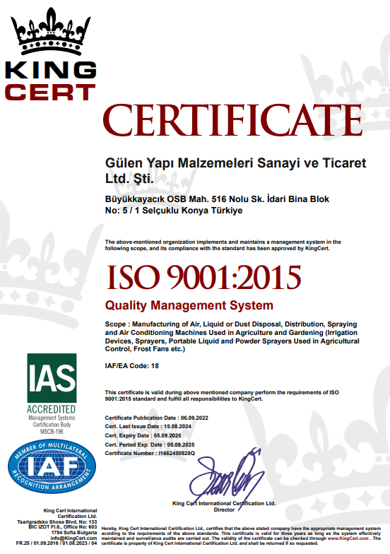 ISO9001:2015
