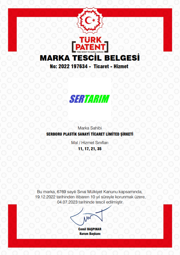 MARKA TESCİL BELGESİ
