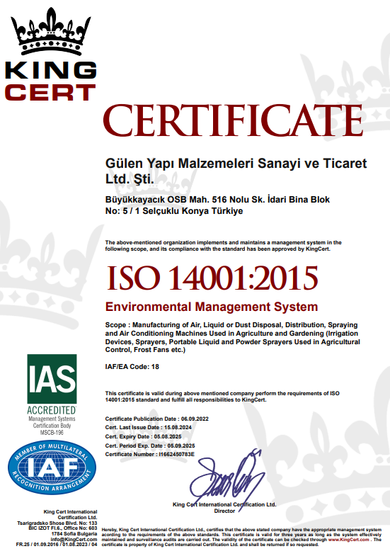 ISO14001:2015