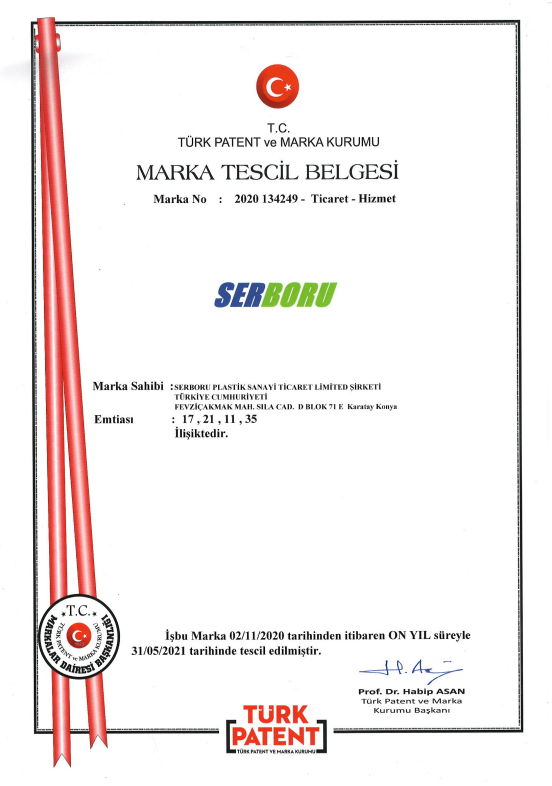 MARKA TESCİL BELGESİ